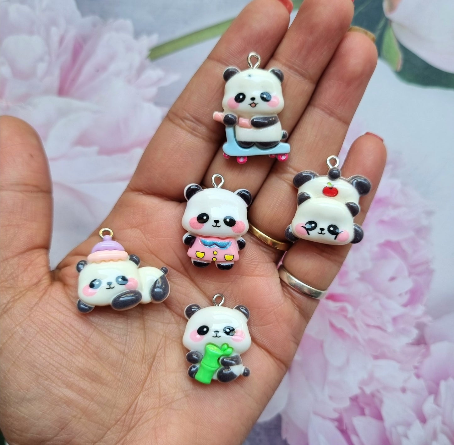 Resin Charms - Panda