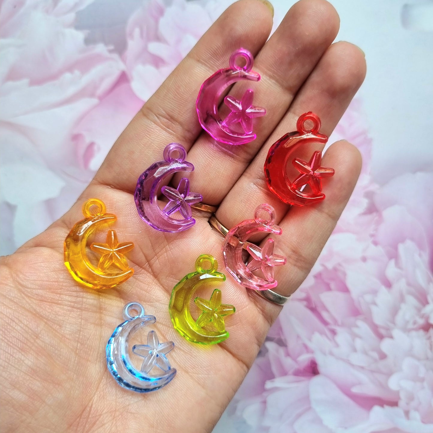 Moon-Star Beads