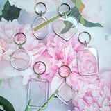 Acrylic Photo Frame Key Chain