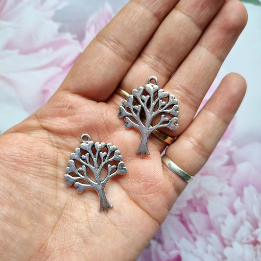 Metal Charms - Love Tree