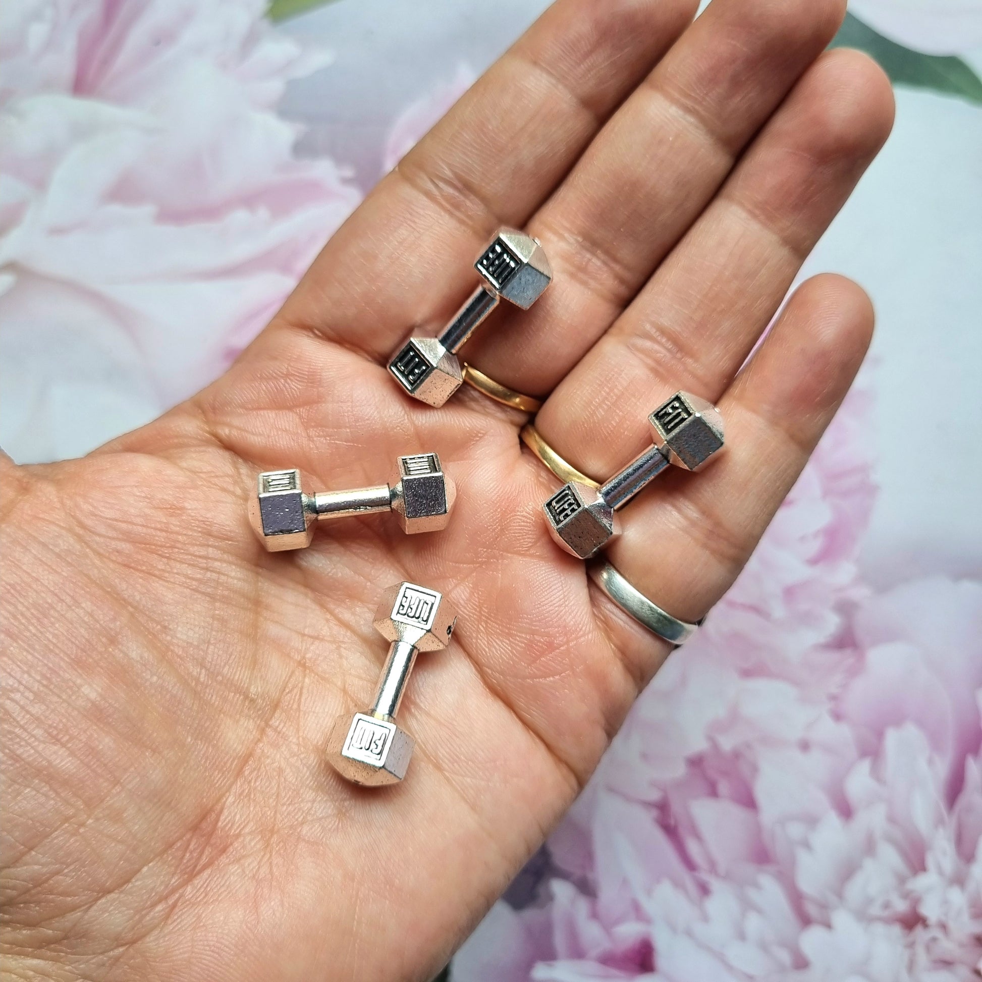 Metal Charms Dumbbell - Main Image