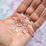 Acrylic Transparent Star Beads