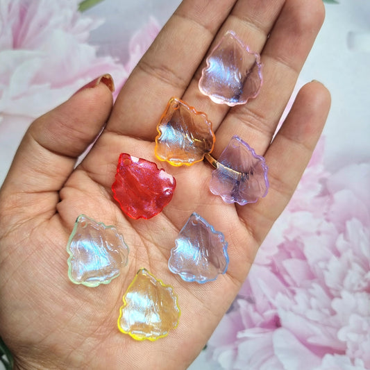 Acrylic Colorful Glitter Petal