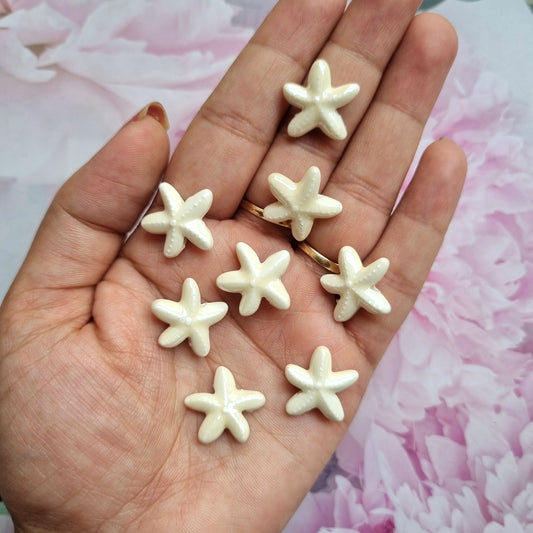 Porcelain Beads - Starfish