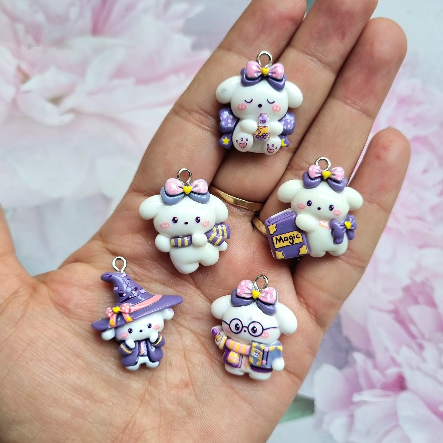 Resin Charms - Cute Puppy