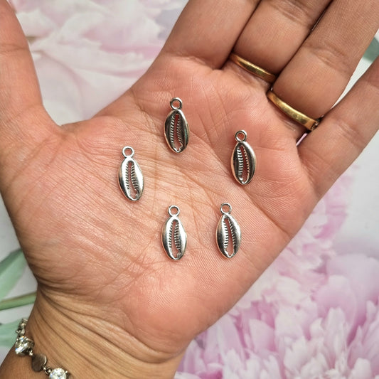 Metal Charms - Cowry Shell