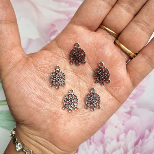 Metal Charms - Flower