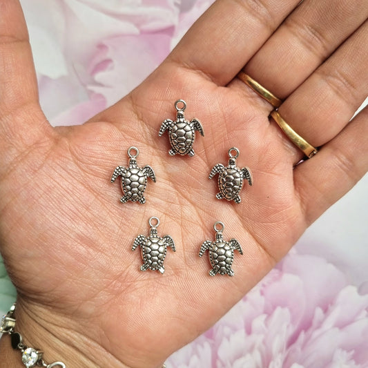 Metal Charms - Turtle