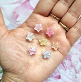 Crackle Star Beads