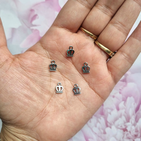 Metal Charms - Tiny Crown