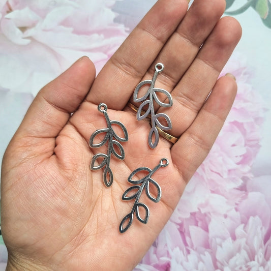 Metal Charms - Leaves