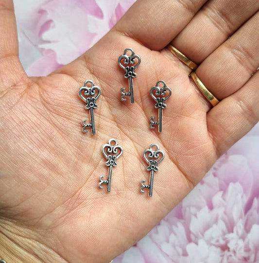 Metal Charms - Key