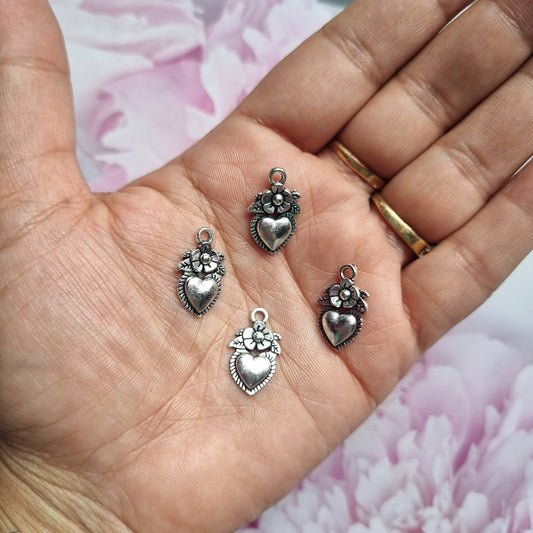 Metal Charms - Heart