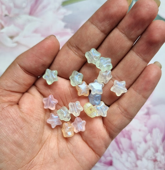 Luminous Glitter Star Beads