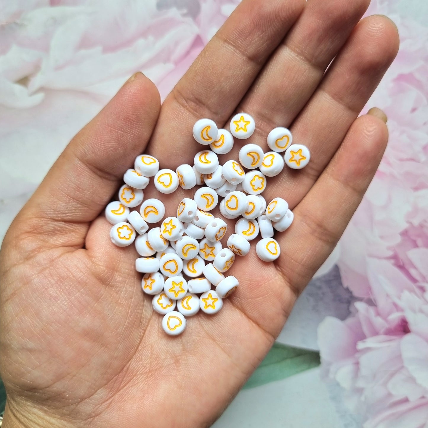 Acrylic Mix Shape Beads