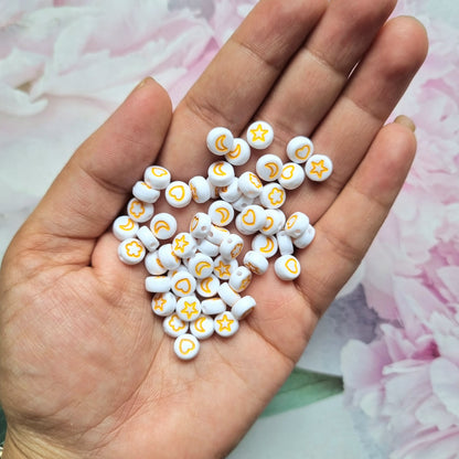 Acrylic Mix Shape Beads