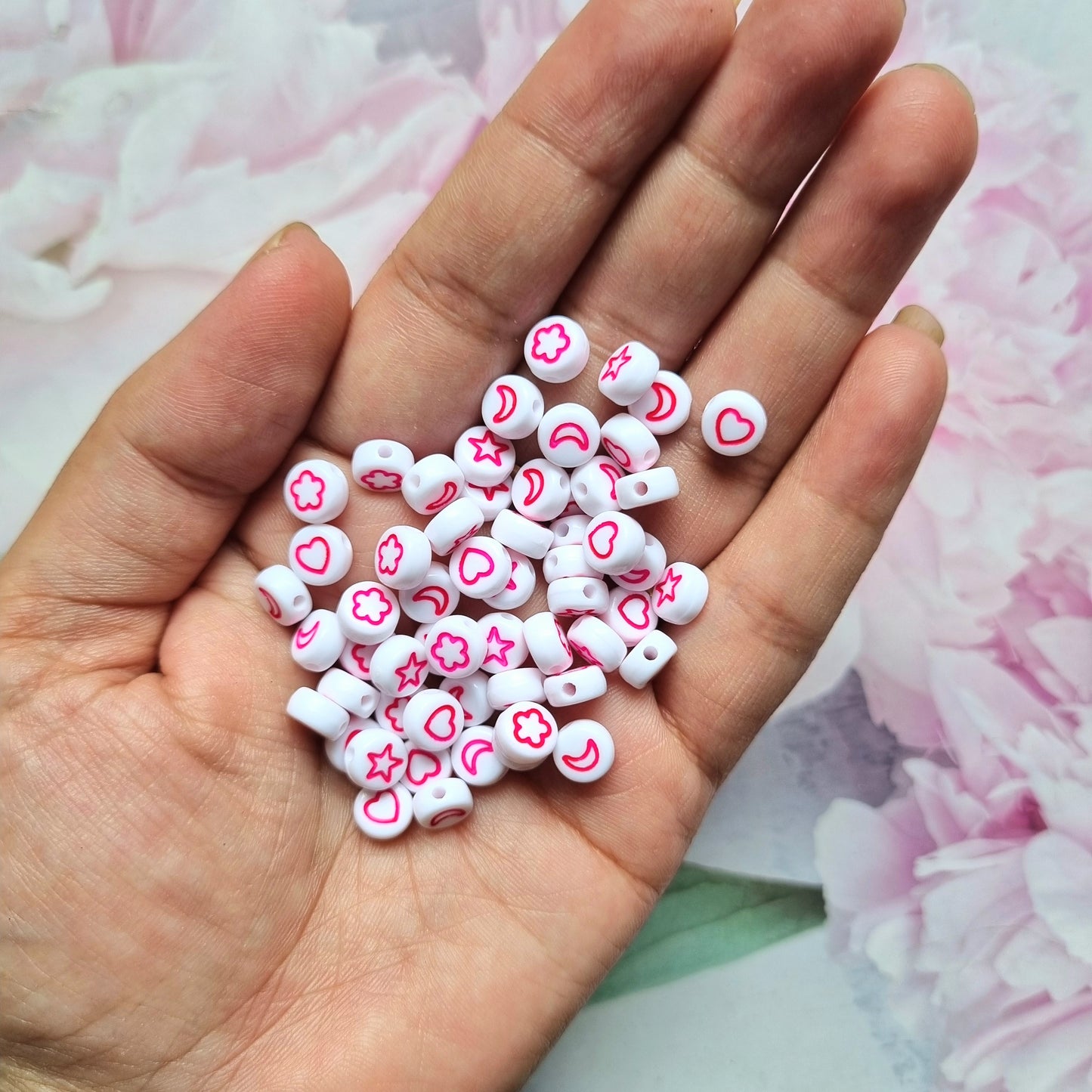 Acrylic Mix Shape Beads