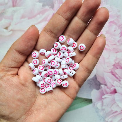 Acrylic Mix Shape Beads