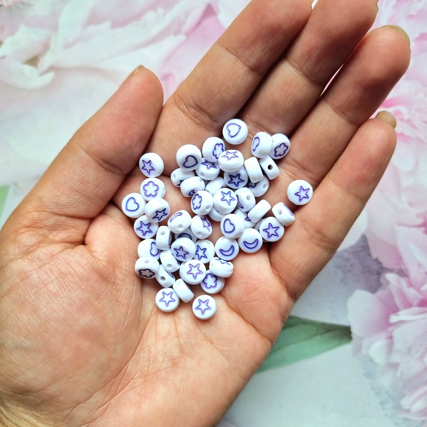 Acrylic Mix Shape Beads