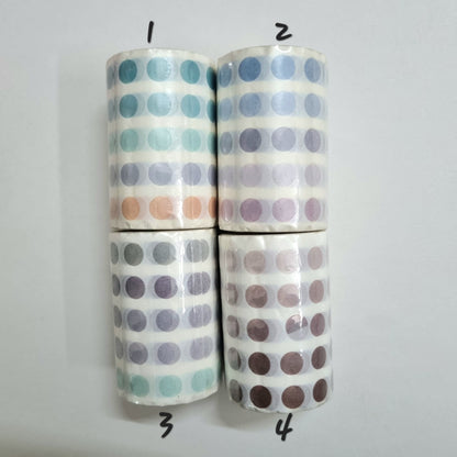 Colorful Washi Dot Stickers