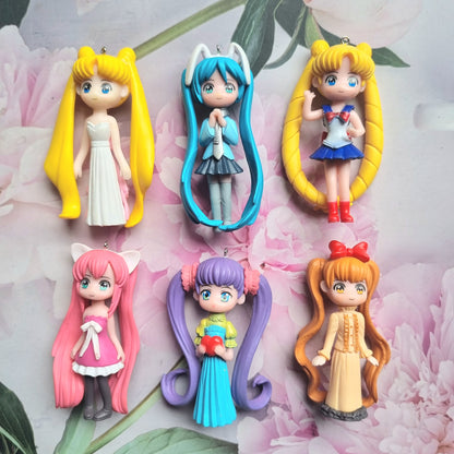 Resin Charms - Sailor Moon Girls