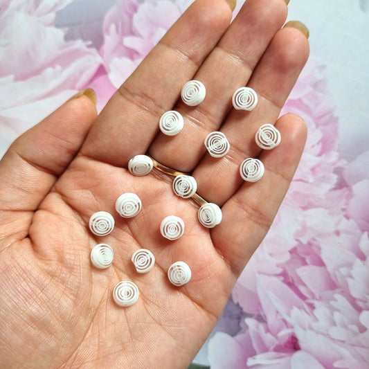 Handmade Lampwork Beads - Vortex