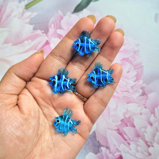 Handmade Lampwork Beads - Fish