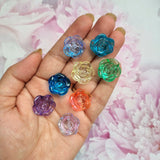 Acrylic Shaded Rose Beads