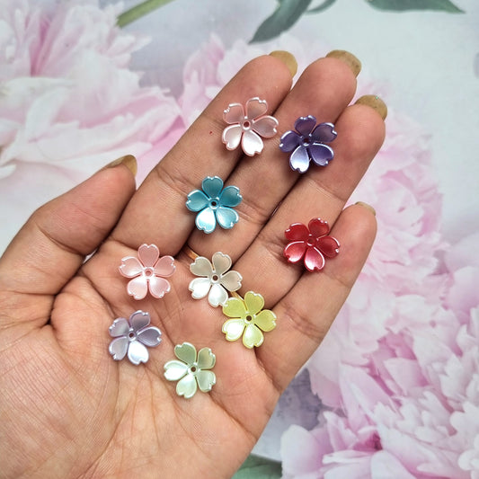 Acrylic Flower Caps