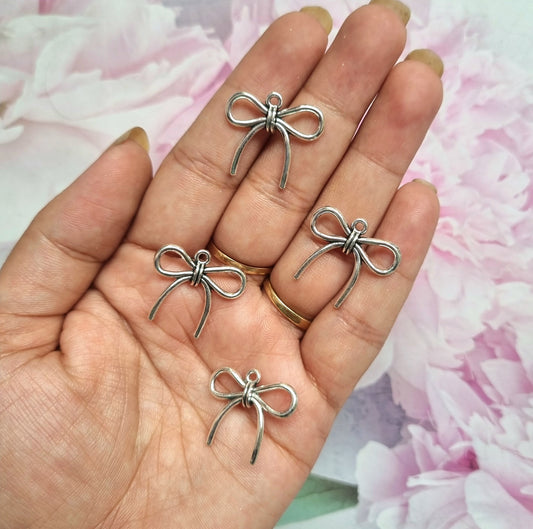 Metal Charms - Bow