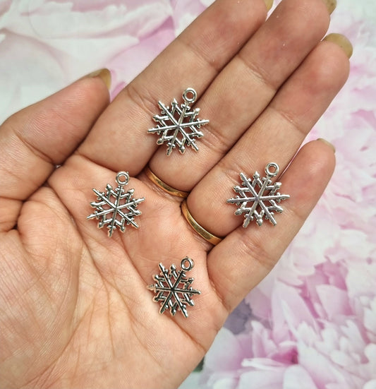 Metal Charms - Snowflake