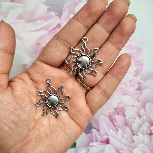 Metal Charms - Sun