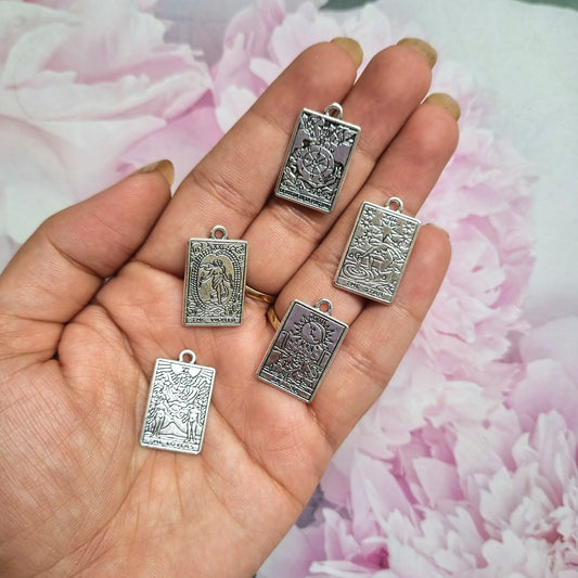 Metal Charms - Tarot Card
