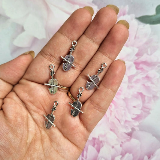 Metal Charms - Violin