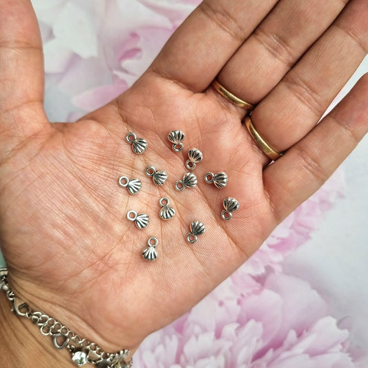 Metal Charms - Mini Shell