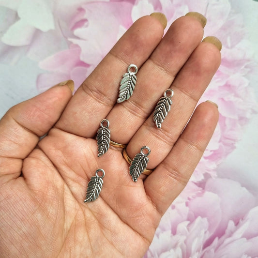 Metal Charms - Leaves