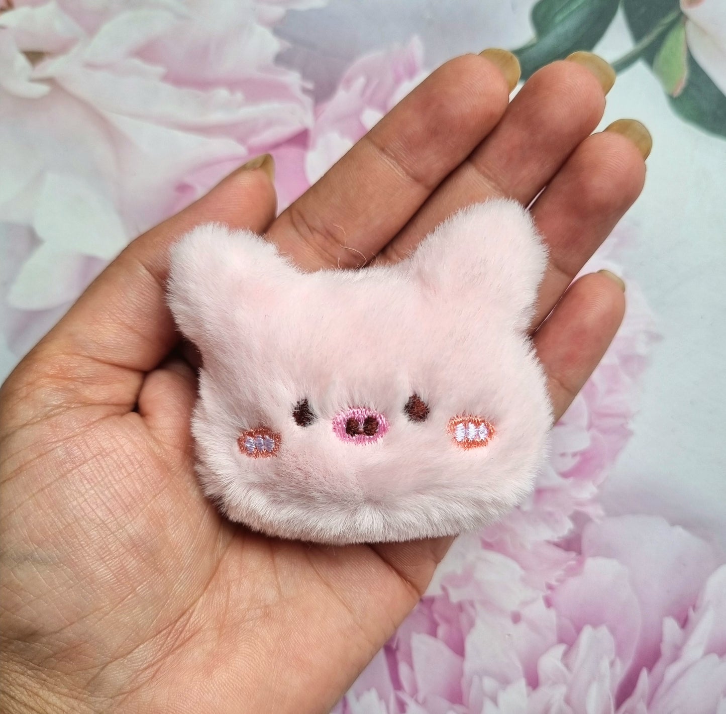 Fabric Charms - Pinky Pig