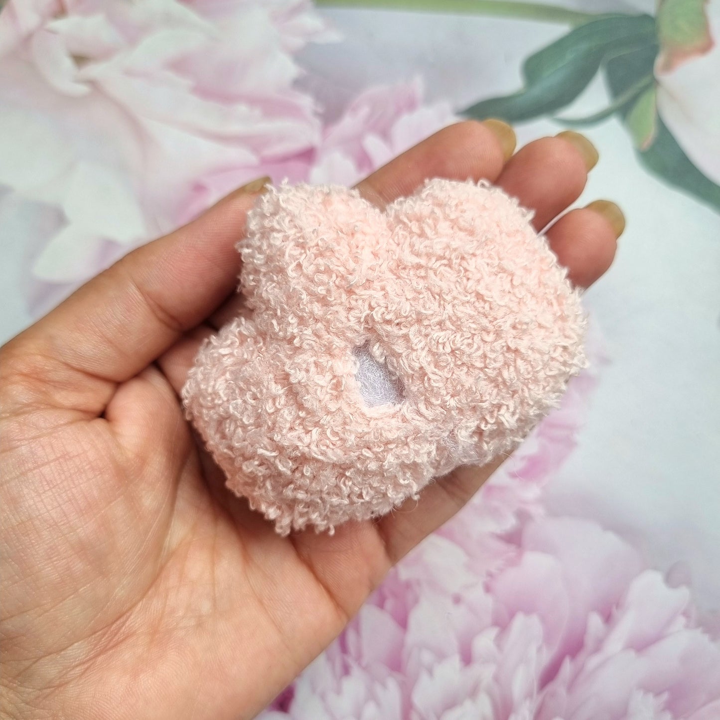 Fabric Charms - Pink Teddy