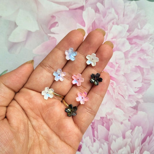 Glass Beads - Flowers
