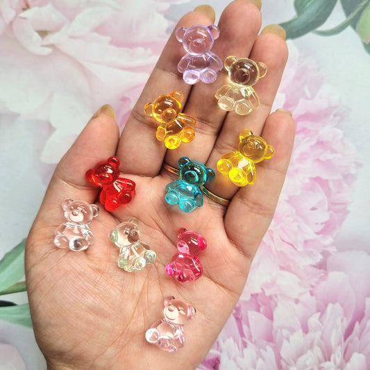 Acrylic Teddy Beads