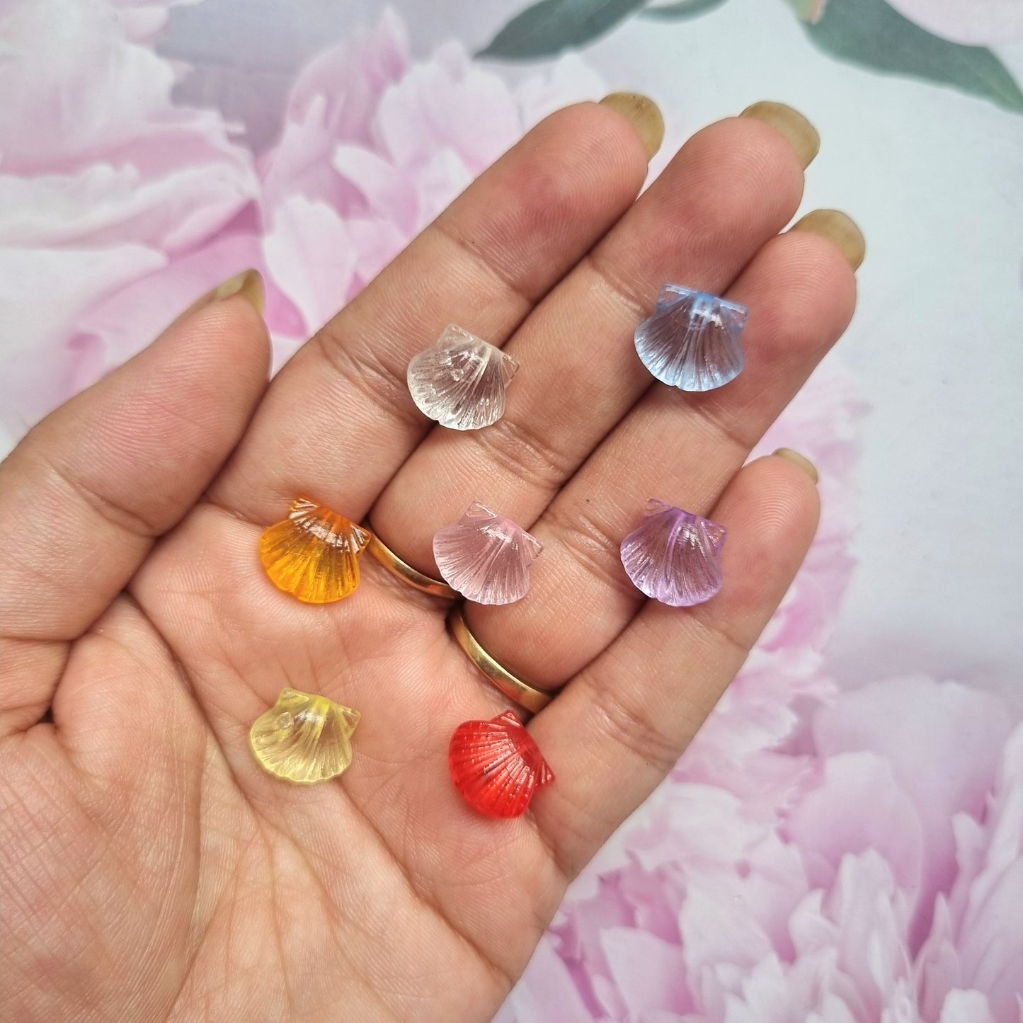 Acrylic Shell Beads
