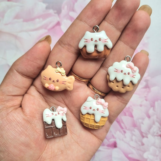 Resin Charms - Cat