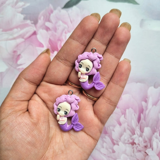 Resin Charms - Mermaid