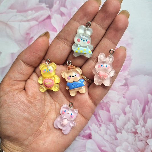 Resin Charms - Animals