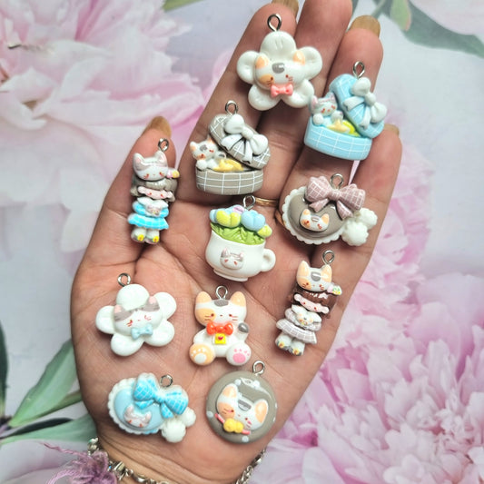 Resin Charms - Cat