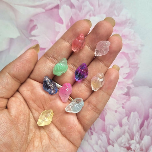 Glass Beads - Conch Shell