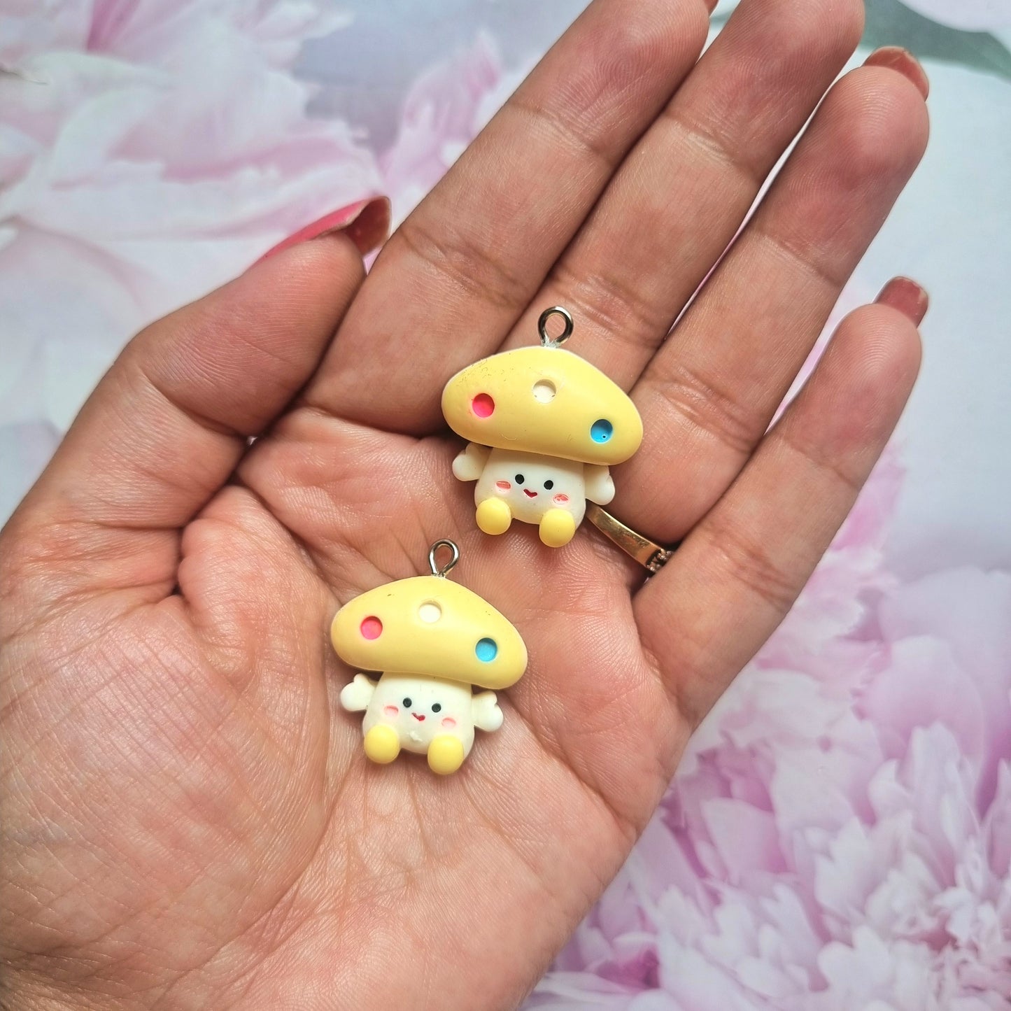Resin Charms - Mushroom
