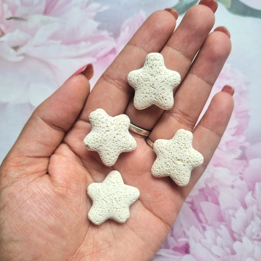 Lava Star Beads