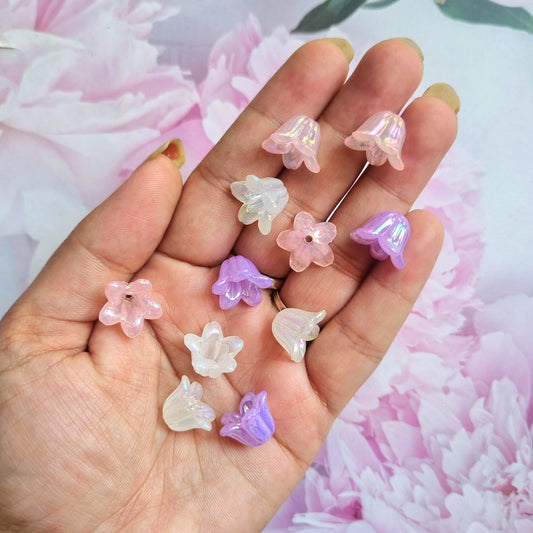 Acrylic Flower Caps