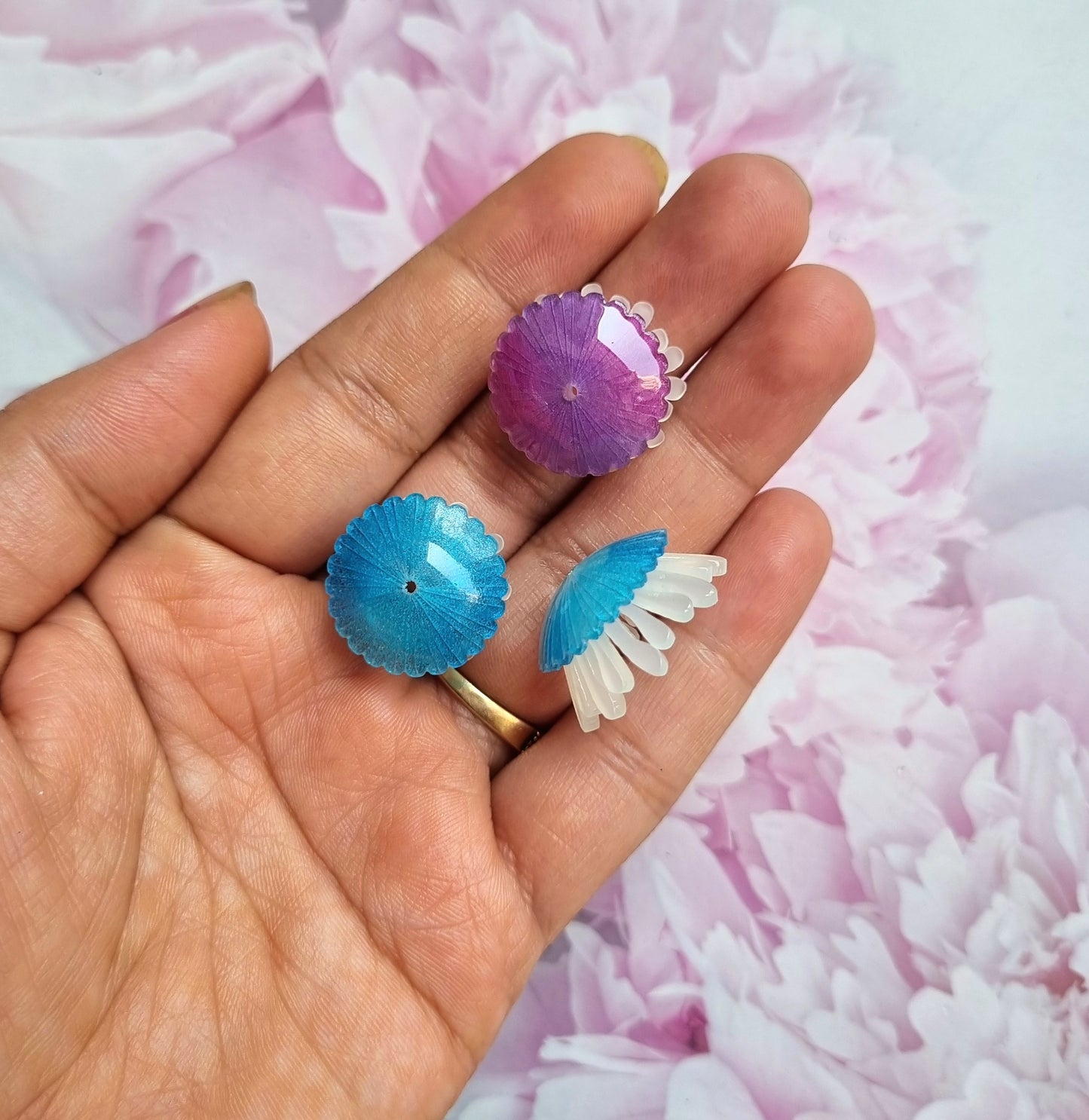 Acrylic Jellyfish Beads